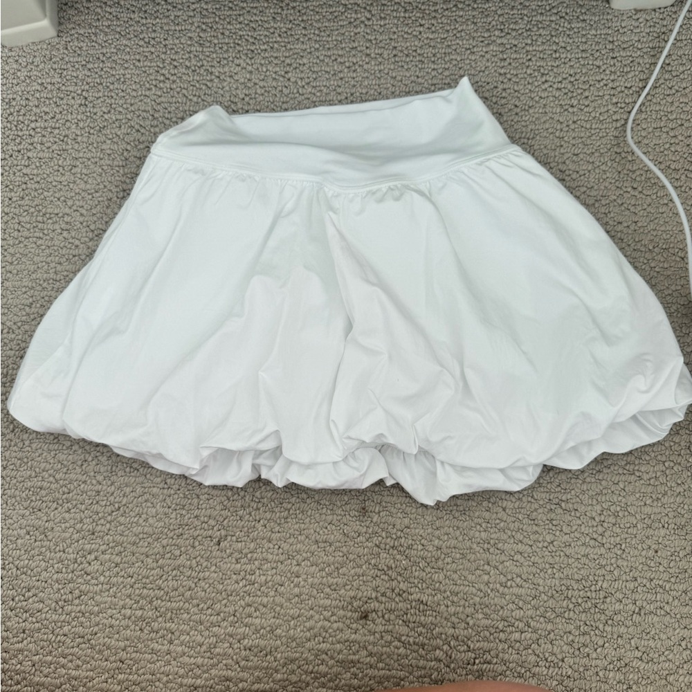 White Aerie bubble skirt